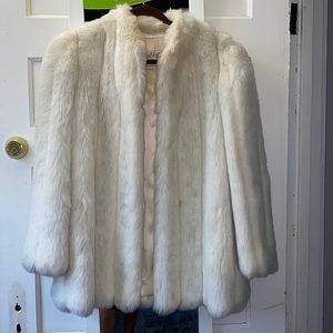 Faux fur jacket